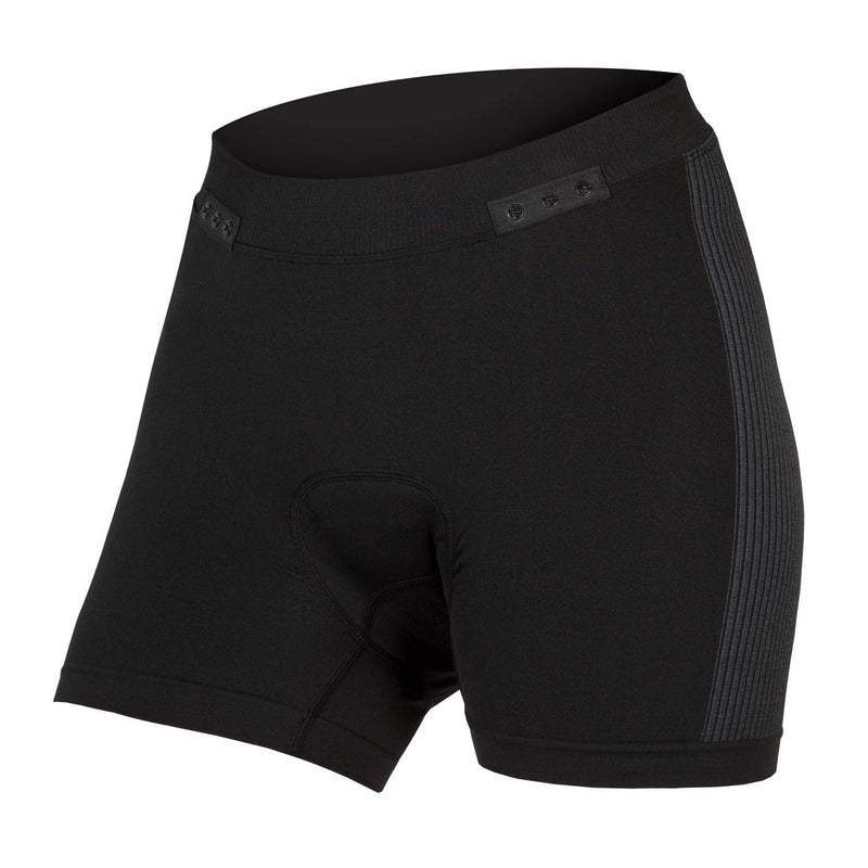 Chargez l&#39;image dans la visionneuse de la galerie, Endura Women&#39;s Engineered Clickfast Cycling Boxer Black, X-Small - RACKTRENDZ
