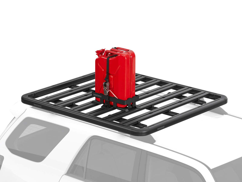 Load image into Gallery viewer, Yakima LockNLoad Platform Plastic Jerry Can Holder for Roof Rack Systems, Black
