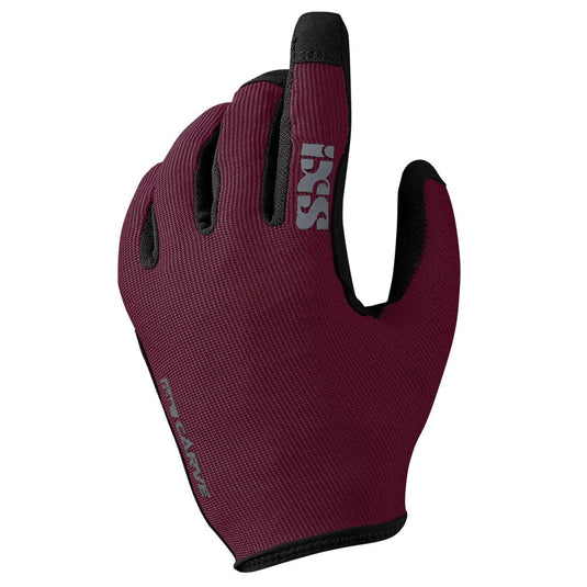 IXS Carve Gloves, 4- Way Stretch, Touchscreen Compatible Raisin XXL Men's Gloves - RACKTRENDZ
