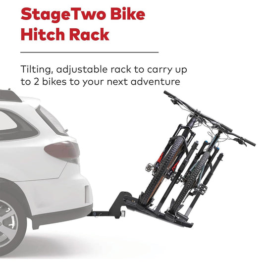 Porte-vélos d'attelage Yakima StageTwo pour voiture