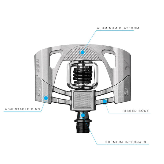 MAILLET CRANKBRO 2 PDL NOIR/ARGENT