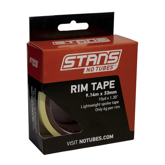 Stan's No Tubes, Rim Tape, Yellow, 33mm x 9.14m roll - RACKTRENDZ