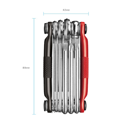 OUTIL MULTIFONCTION CRNKBRO M10 NOIR/ROUGE