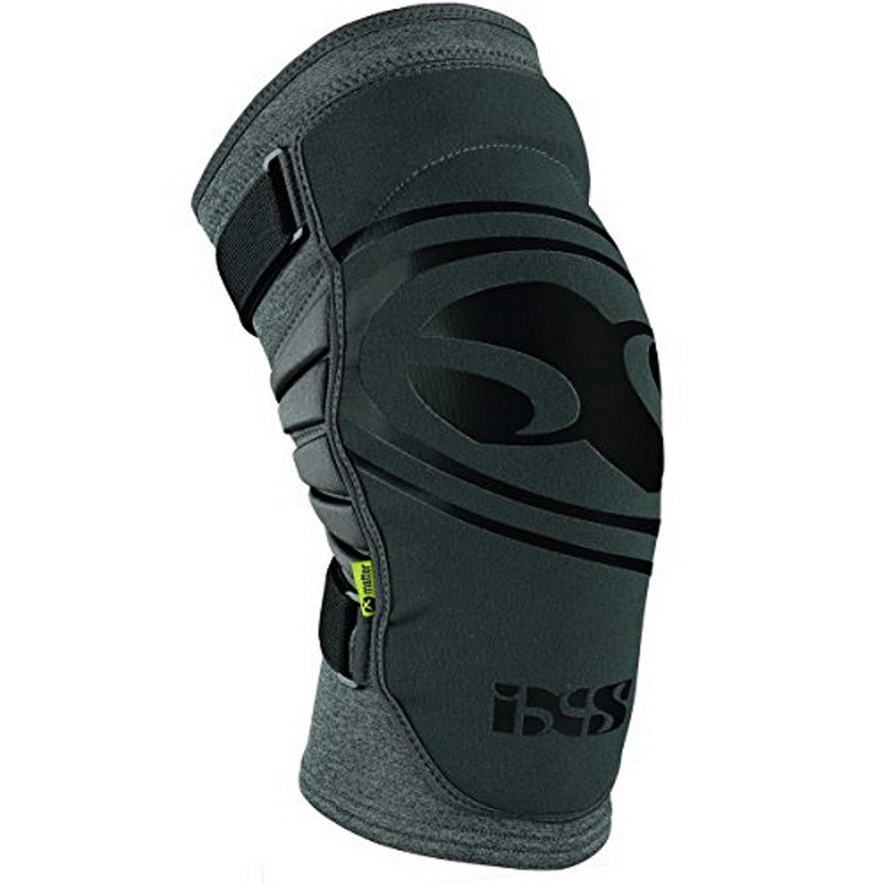 Chargez l&#39;image dans la visionneuse de la galerie, ixs Unisex Carve EVO+ Breathable Moisture- Knee Pads (Grey, Kids-Large)- Knee Compression Sleeve Support for Men &amp; Women, Wicking Padded Protective Knee Guards, Youth Knee Pads, Knee Protective Gear - RACKTRENDZ
