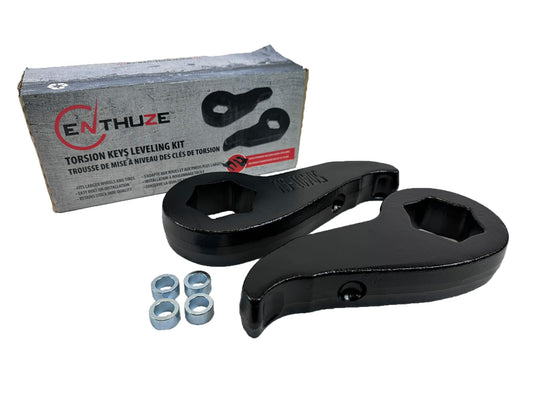 Enthuze Leveling Kit for 2011-2019 GM HD Trucks, 1-3 Inch Lift