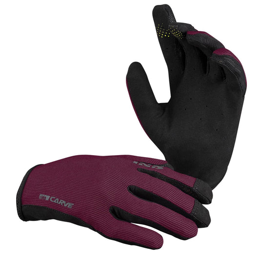 IXS Girls Carve Gloves Purple Size M - RACKTRENDZ