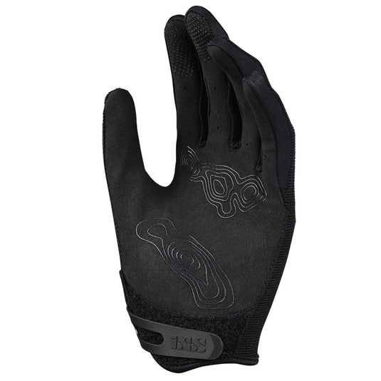 IXS Unisex Carve Digger Gloves - Silicone Grippers and Slip on Design with Touchscreen/Biking/Hiking Compatible (Black L) - RACKTRENDZ