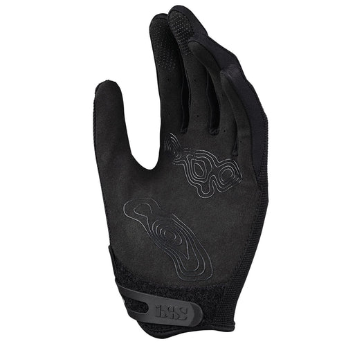 IXS Unisex Carve Digger Gloves - Silicone Grippers and Slip on Design with Touchscreen/Biking/Hiking Compatible (Black M) - RACKTRENDZ