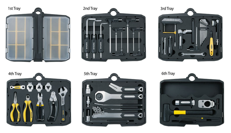 Load image into Gallery viewer, Topeak PrepStation Rolling Tool Station with 40 tools - RACKTRENDZ

