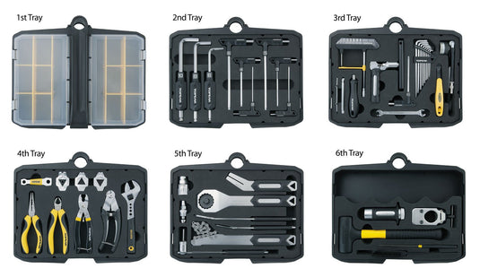 Topeak PrepStation Rolling Tool Station with 40 tools - RACKTRENDZ