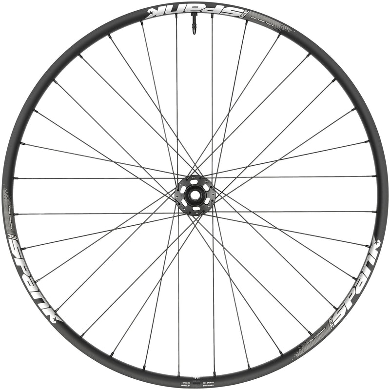 Load image into Gallery viewer, Spank 350 Front Wheel - 29&quot;, 15 x 110mm Boost, 6-Bolt, Black - RACKTRENDZ
