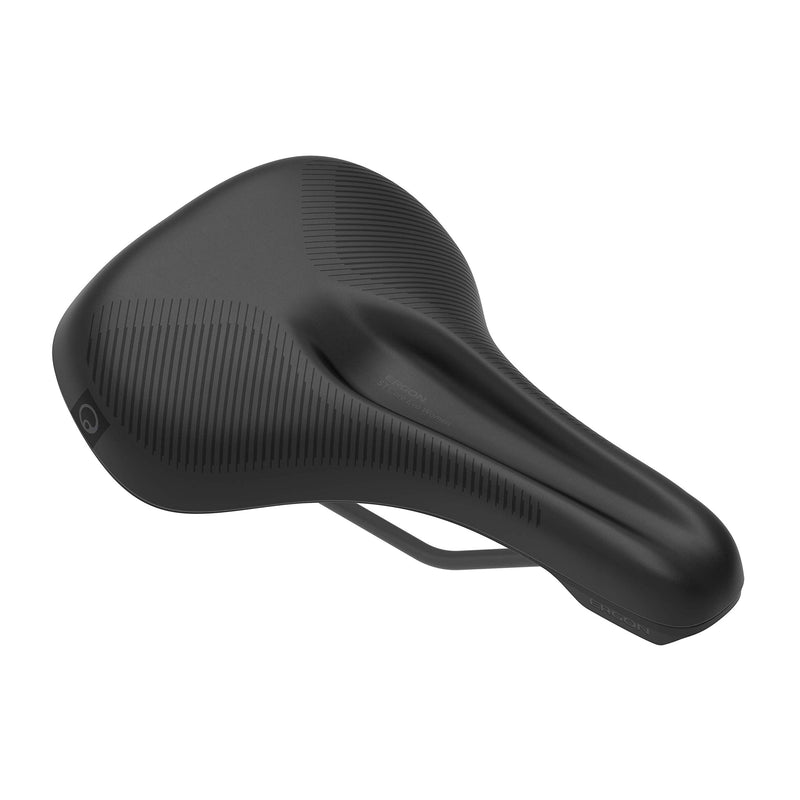 Load image into Gallery viewer, Ergon ST Core Evo Women&#39;s Saddle - MD/LG, Black/Gray - RACKTRENDZ
