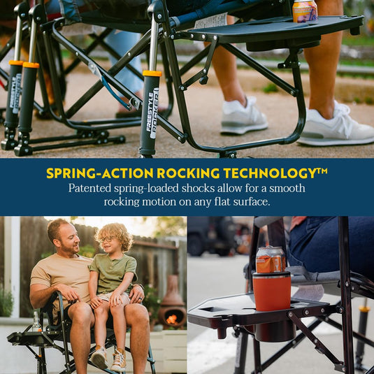 GCI Outdoor 371147: Freestyle Rocker with Side Table