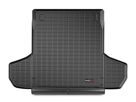 WeatherTech Cargo Trunk Liner for Porsche® Panamera - Behind 2nd Row w/Bumper Protector (401132SK) Black