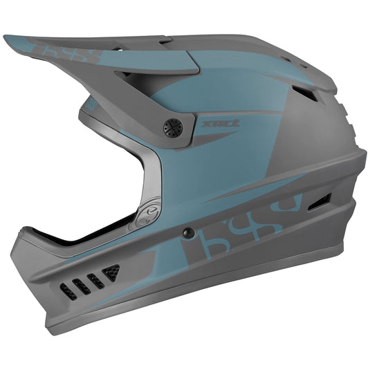 IXS Unisex Xact Evo Ocean Graphite (XS)- Adjustable with ErgoFit 49-52cm Adult Helmets for Men Women,Protective Gear with Quick Detach System & Magnetic Closure - RACKTRENDZ