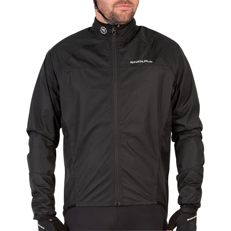 Load image into Gallery viewer, Endura Xtract Waterproof Cycling Jacket II - Men&#39;s Lightweight &amp; Packable Black, Large - RACKTRENDZ
