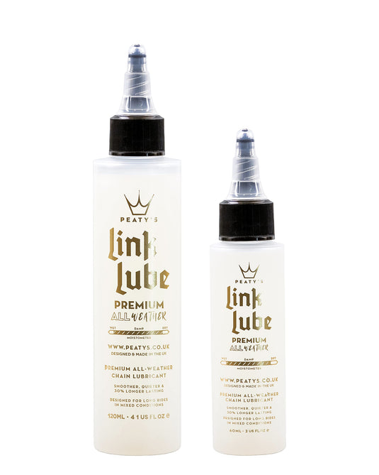 Peaty's Unisex's Link Lube All-Weather Premium Lubricant, White, 60ml - RACKTRENDZ