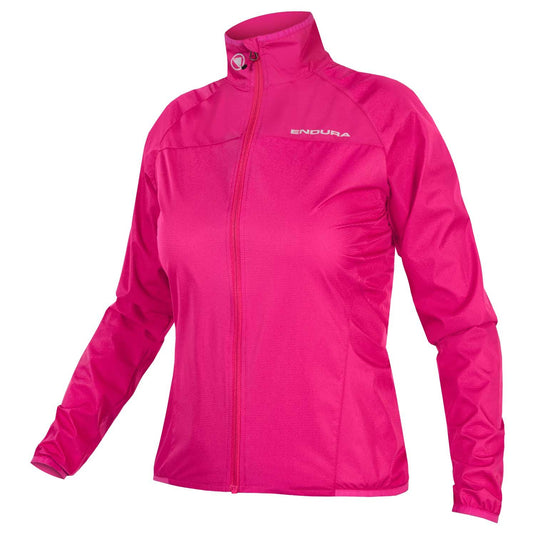 Endura Women's Xtract Waterproof Cycling Jacket - Lightweight & Packable Cerise, Medium - RACKTRENDZ