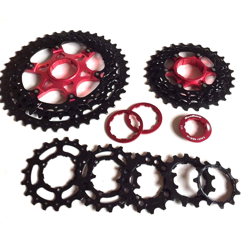 Chargez l&#39;image dans la visionneuse de la galerie, Sunrace MX8 11 Speed Cassette - 11-46T Black by SunRace - RACKTRENDZ
