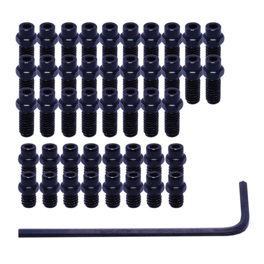 DMR Flip Pins for Vault Pedals 44 Piece Set Black - RACKTRENDZ