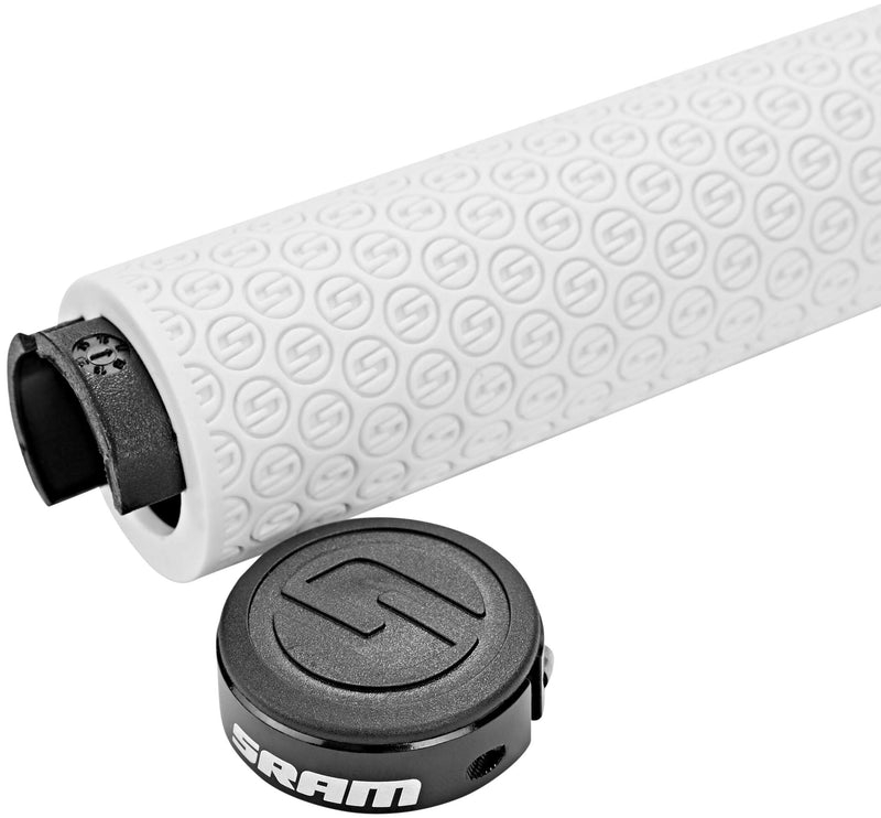 Load image into Gallery viewer, SRAM DH Silicone White Grips 2017 - RACKTRENDZ
