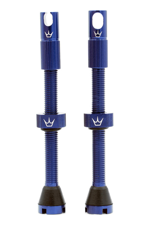 Peaty's x Chris King (MK2) Tubeless Valves, 60mm, Navy - RACKTRENDZ