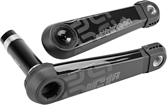 Ethirteen LG1 Race Carbon Crank (83mm) 165mm Blk - Black - RACKTRENDZ