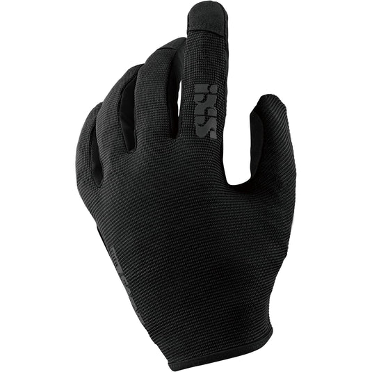 IXS Carve Unisex Youth Mountain Bike/Cycle/Ebike Gloves, Black, Kid XL - RACKTRENDZ