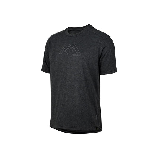 IXS Men's Flow Tech Tee MNT Graphic T-Shirt Black, black, L - RACKTRENDZ