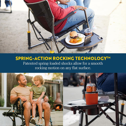 FREESTYLE ROCKER XL AVEC TABLE D'APPOINT CANNELLE