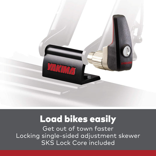 Yakima - Locking Blockhead Bike Mounting System for Truck Beds