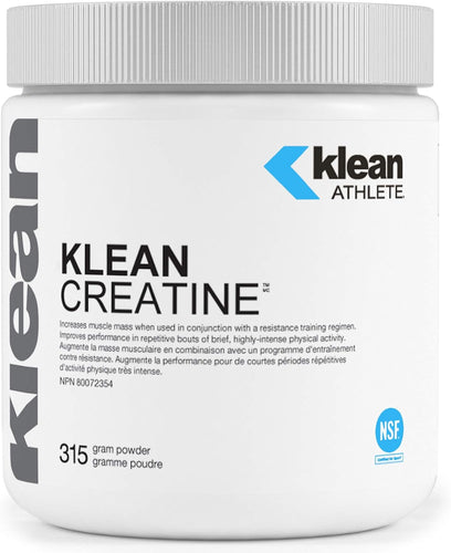 Klean Athlete - Klean Creatine - Supports Muscle Strength and Performance* - NSF Certified for Sport - 315 Grams Powder