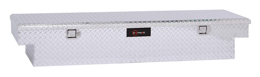 Enthuze Polished Single-Lid Truck Tool Box with Paddle Handle