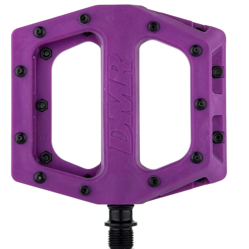 Chargez l&#39;image dans la visionneuse de la galerie, DMR V11 Plastic 9/16 Inch Platform Bike Pedals Purple - RACKTRENDZ
