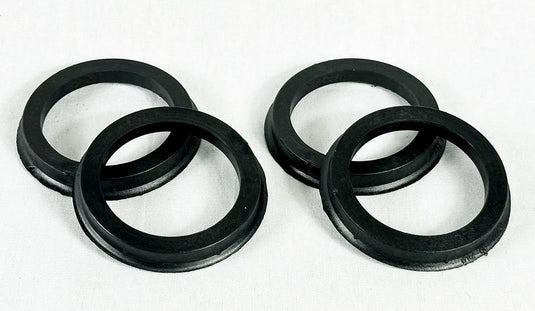 Enthuze Hub Ring, 73.1mm OD x 67.1mm ID, ABS Plastic, Set of 4