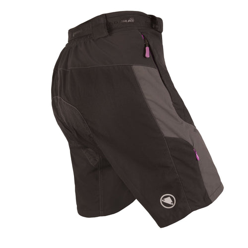 Endura Womens Hummvee Baggy Mountain Bike Cycling Short (X-Small, Grey) - RACKTRENDZ