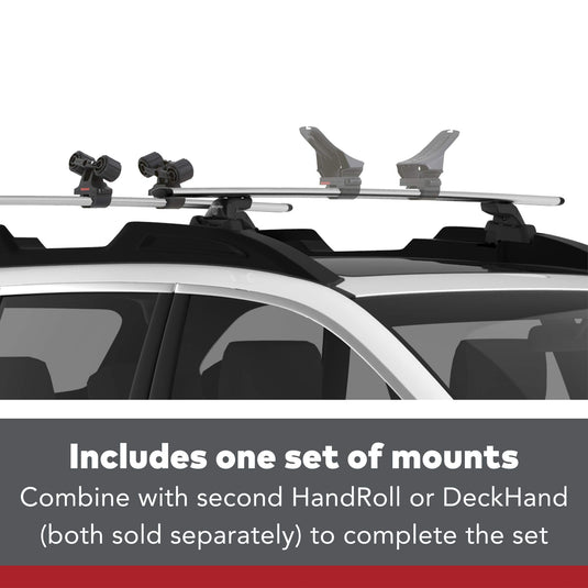 YAKIMA, HandRoll Rooftop Mounted Kayak Rack for Vehicles, One Size Set of Mounts