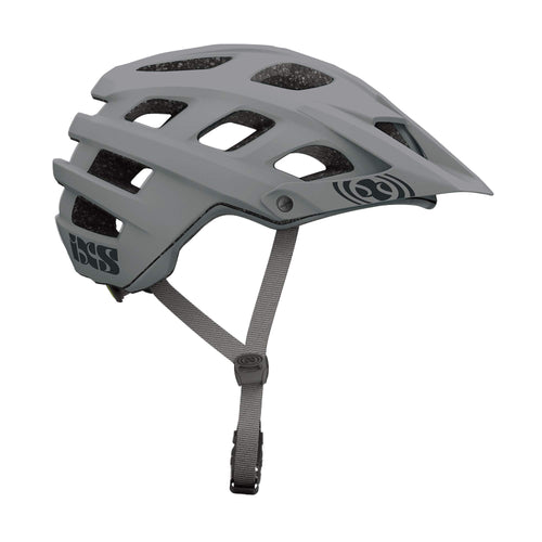 IXS Unisex Trail EVO Helmet (Grey,XS)- Adjustable 49-54cm Adult Helmets for Men Women,Protective Gear with Quick Detach System - RACKTRENDZ