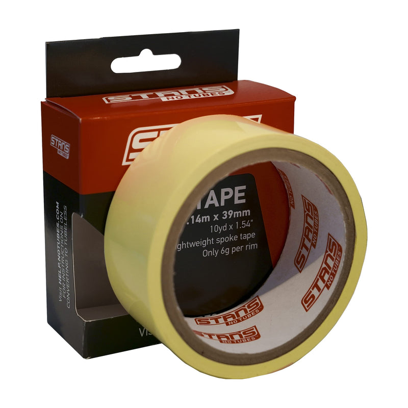 Load image into Gallery viewer, Stan's No Tubes, Rim Tape, Yellow, 36mm x 9.14m roll - RACKTRENDZ
