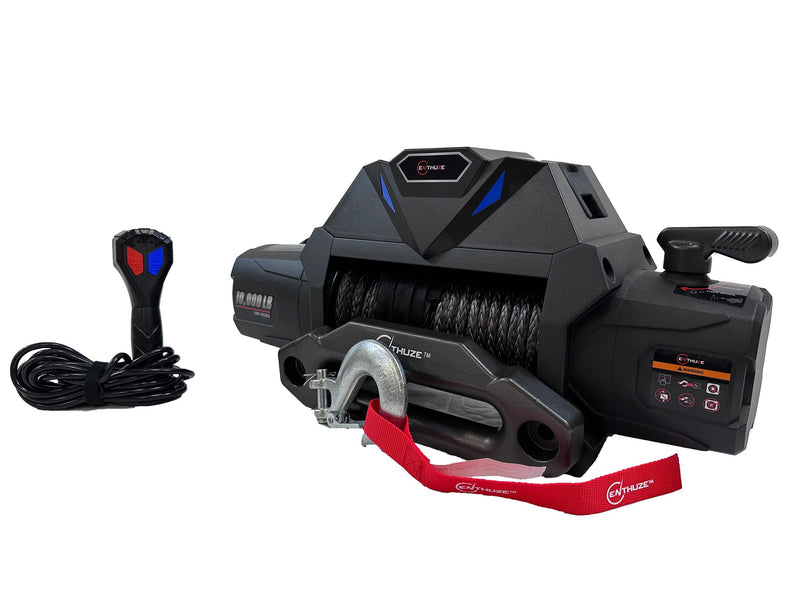 Load image into Gallery viewer, Enthuze GEN1.5 10,000 lbs Integrated Winch with Synthetic Rope
