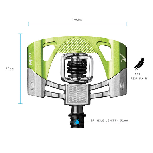MAILLET CRANKBRO 2 PDL NOIR/VERT