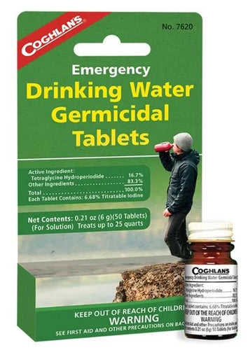 7620 - COGHLANS - DRINKING WATER TABLETS UPC: 056389076204