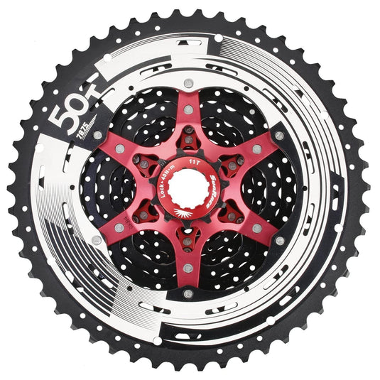 SunRace CSMX80 - Cassette de pignons Pour vélo, Noir, Taille Unique - RACKTRENDZ