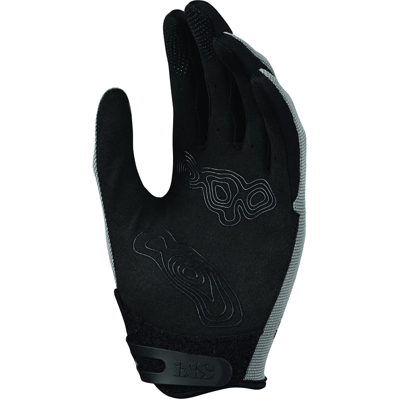 Load image into Gallery viewer, IXS Unisex Carve Digger Gloves - Silicone Grippers and Slip on Design with Touchscreen/Biking/Hiking Compatible (Graphite M) - RACKTRENDZ
