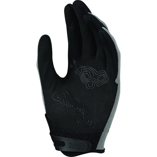 IXS Unisex Carve Digger Gloves - Silicone Grippers and Slip on Design with Touchscreen/Biking/Hiking Compatible (Graphite M) - RACKTRENDZ