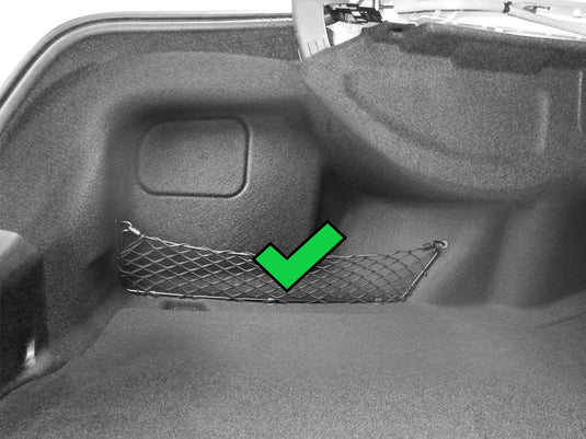 WeatherTech Cargo Liner Custom-Fit Trunk Mat - Compatible with 2018-2023 Mercedes Benz E-Class/AMG Coupe with Burmester Sound System Raised Edge, Non-Slip, Easy to Clean - Full Trunk Protection Black