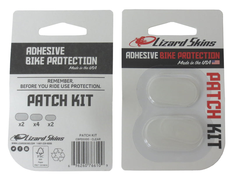 Chargez l&#39;image dans la visionneuse de la galerie, Lizard Skins Bike Frame Protection Patch Kit - Clear - RACKTRENDZ
