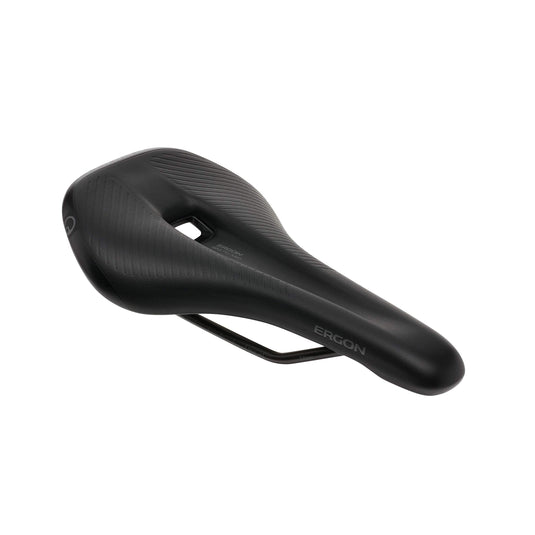 Ergon SM Pro Ergonomic Bicycle Saddle | Mountain MTB/Trail | Mens | Small/Medium | Stealth Black - RACKTRENDZ