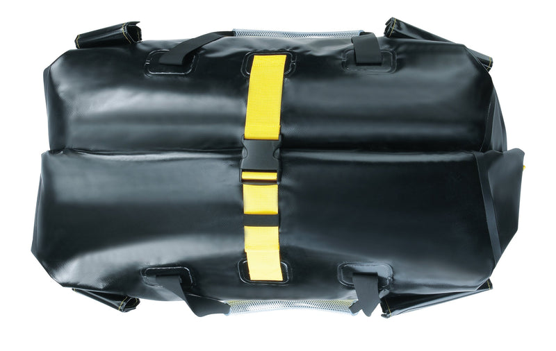 Chargez l&#39;image dans la visionneuse de la galerie, Topeak Journey Trailer Aluminum Main Frame Water Proof Drybag with Rear wheel, Rear Fender and Flag (Black) - RACKTRENDZ
