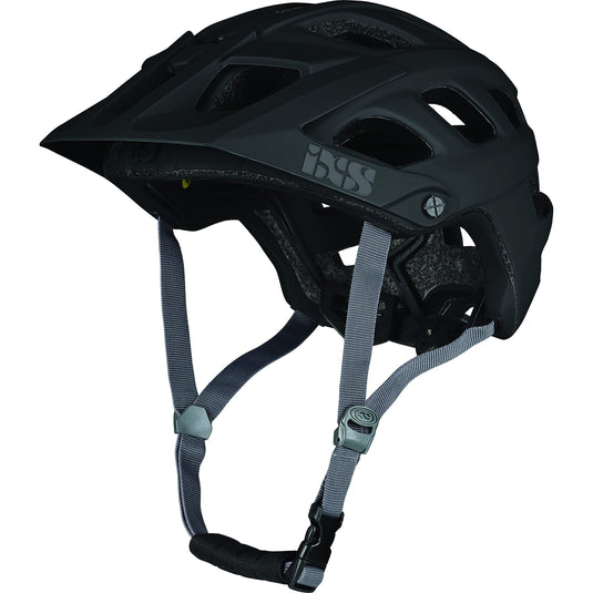 IXS Unisex Trail EVO Helmet (Black,XS)- Adjustable 49-54cm Adult Helmets for Men Women,Protective Gear with Quick Detach System - RACKTRENDZ